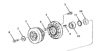 87800695 - Сальник передн. коленвала ДВС Ford 675 ТX